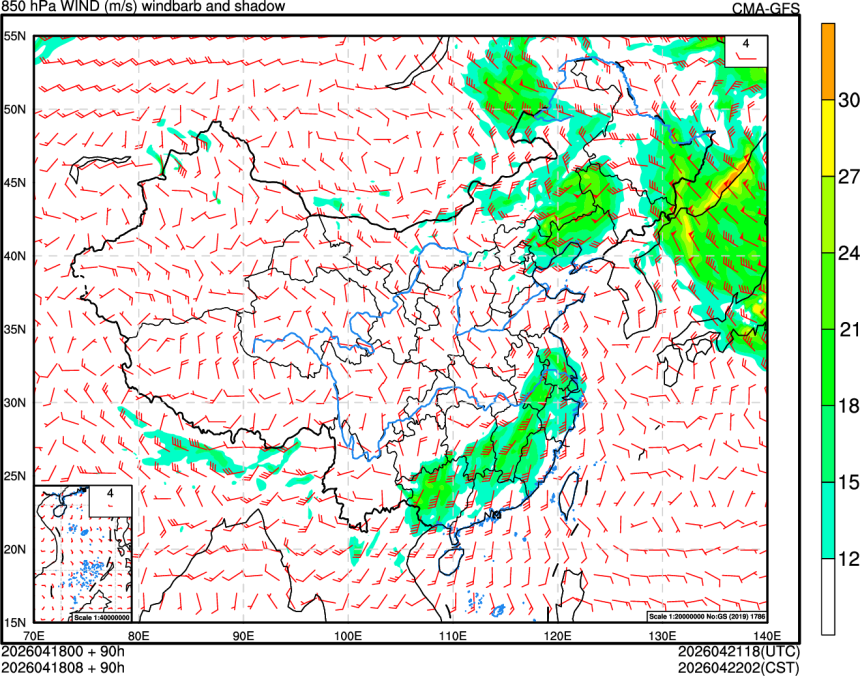 04/18 00时 +090小时