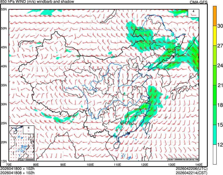04/18 00时 +102小时