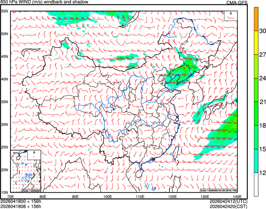 04/18 00时 +156小时