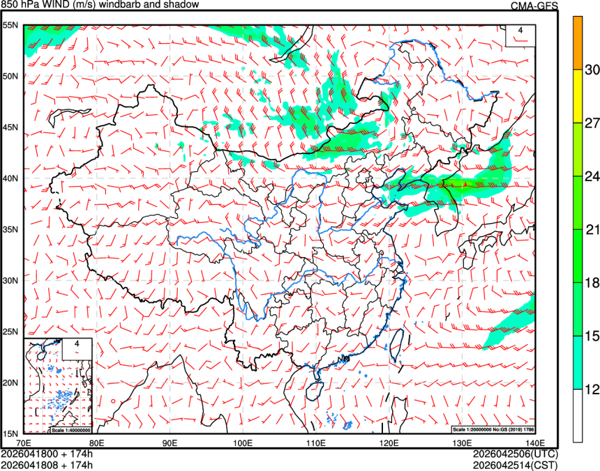 04/18 00时 +174小时