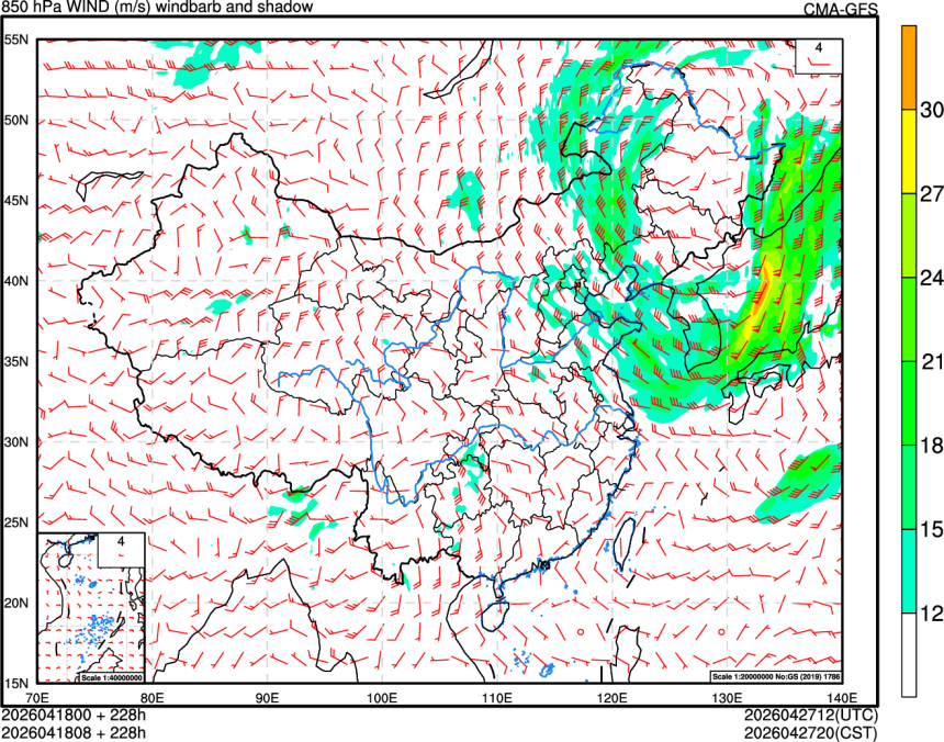04/18 00时 +228小时