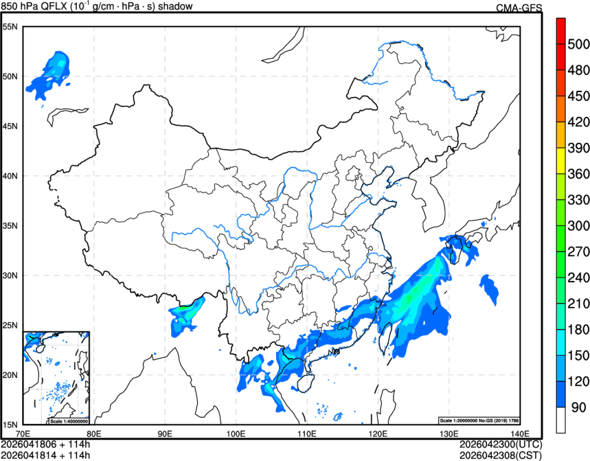 04/18 06时 +114小时