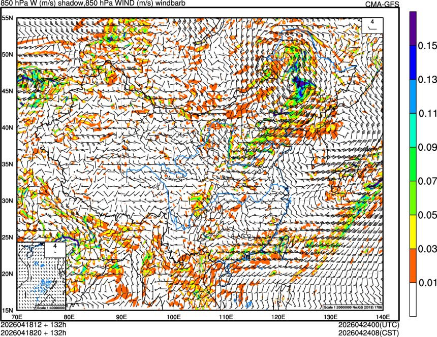 04/18 12时 +132小时