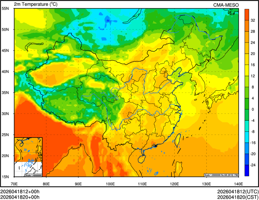 04/18 12时 +000小时