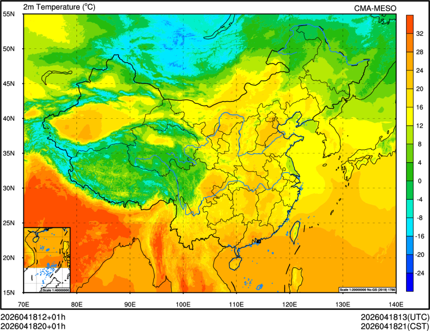 04/18 12时 +001小时