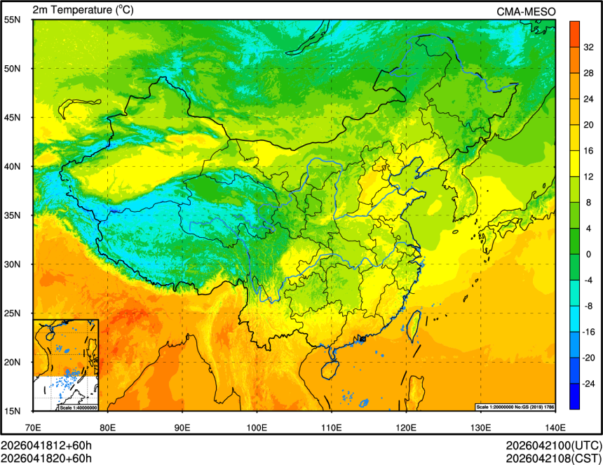 04/18 12时 +060小时