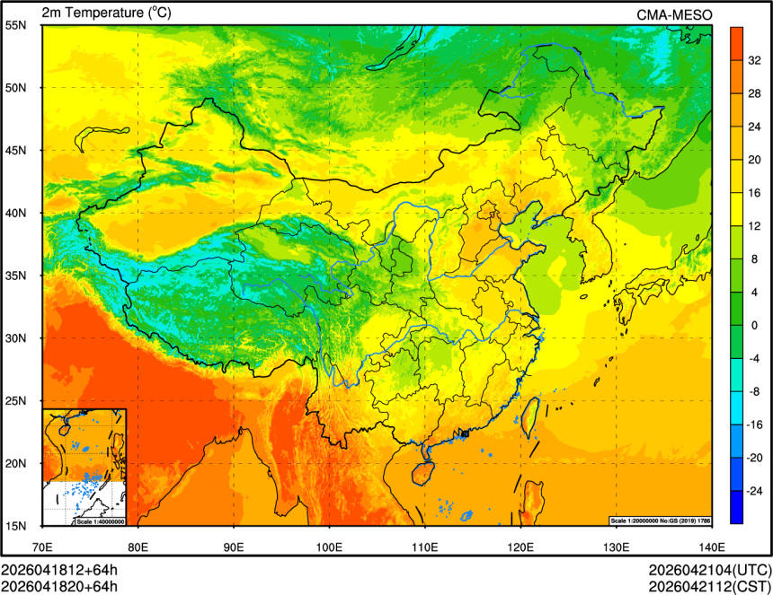 04/18 12时 +064小时
