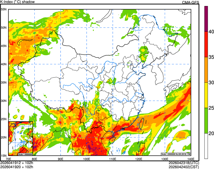 04/19 12时 +102小时