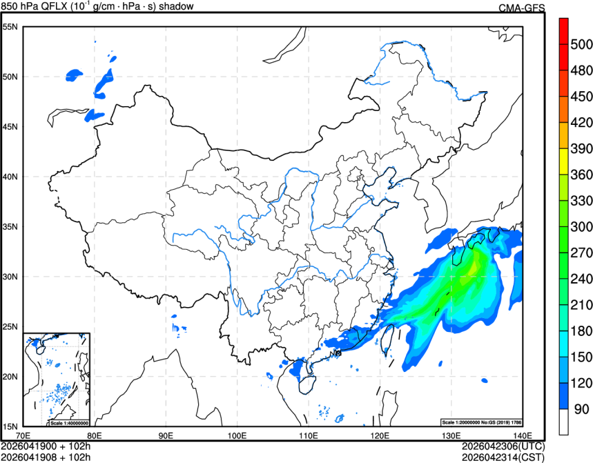 04/19 00时 +102小时