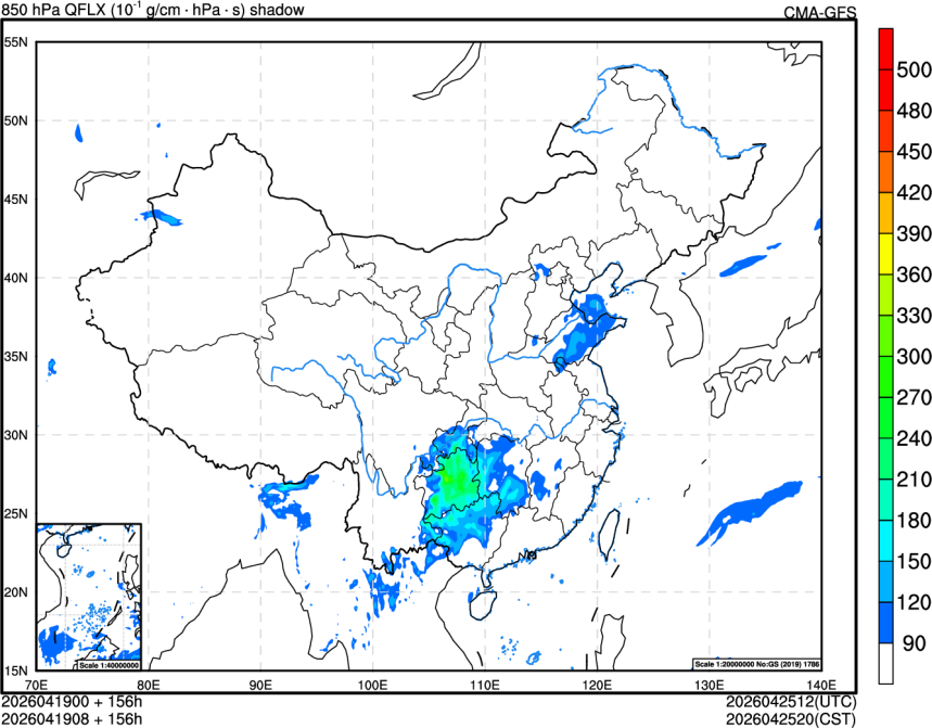 04/19 00时 +156小时