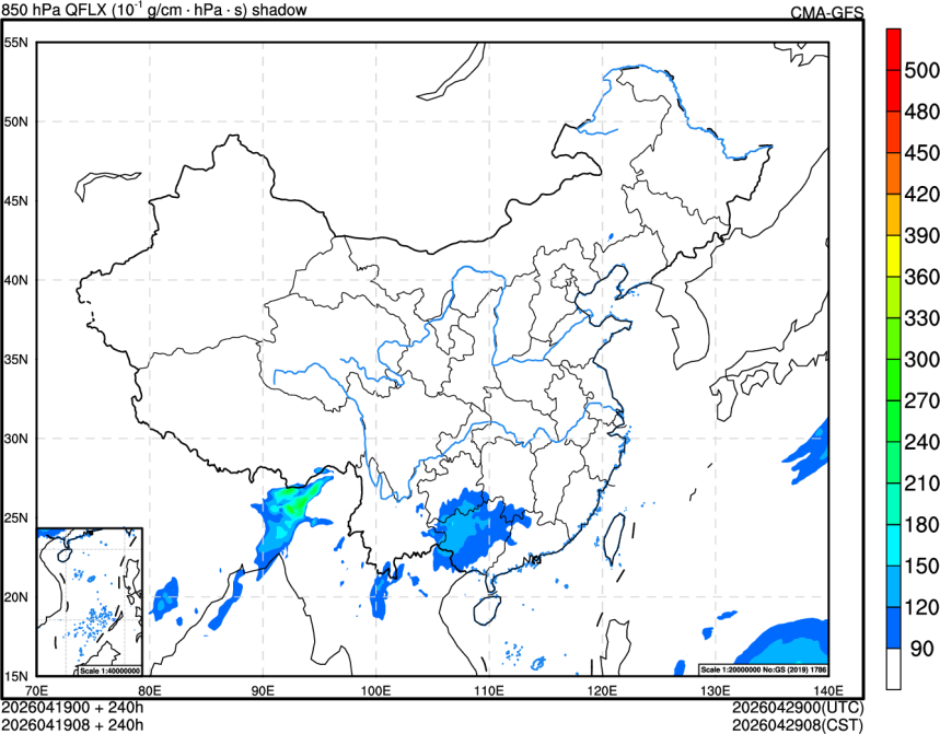 04/19 00时 +240小时
