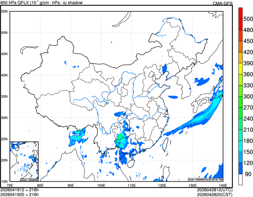 04/19 12时 +216小时