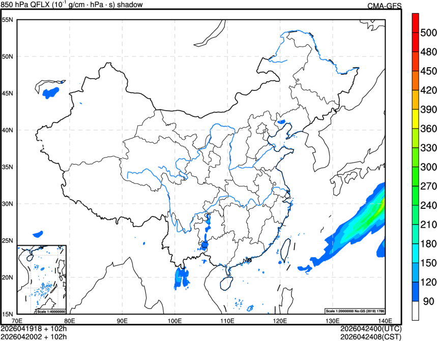 04/19 18时 +102小时