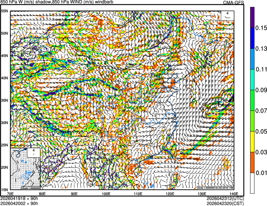 04/19 18时 +090小时
