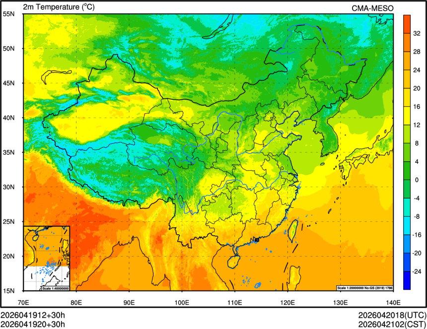 04/19 12时 +030小时