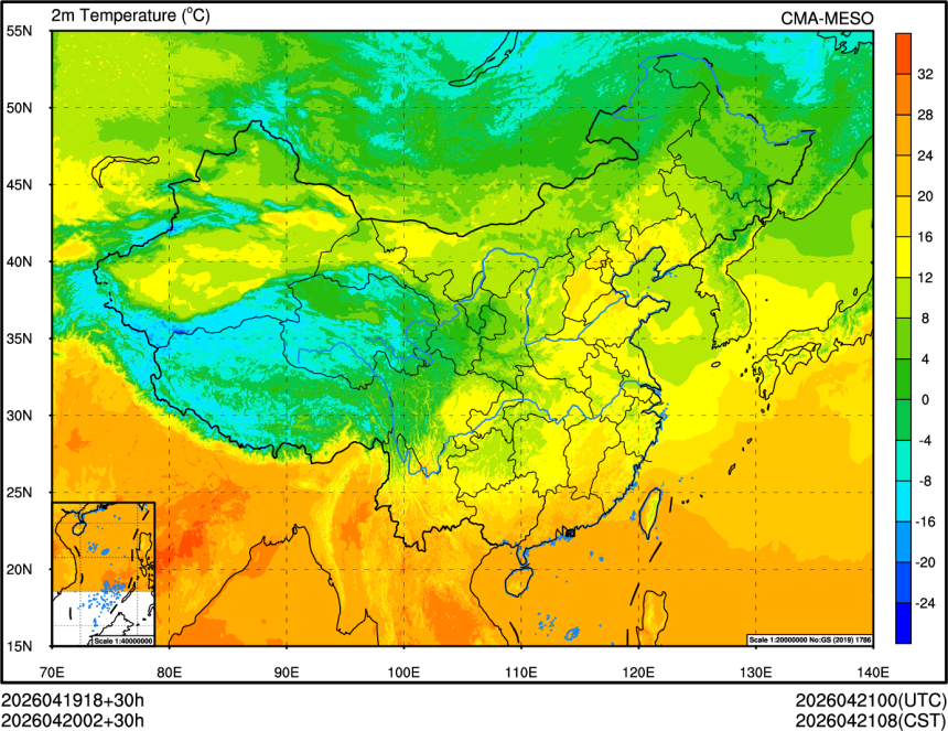 04/19 18时 +030小时