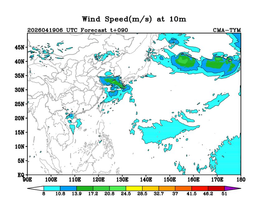 04/19 06时 +090小时