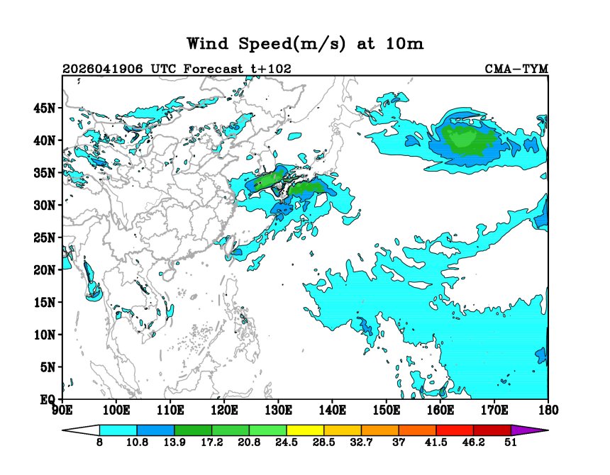 04/19 06时 +102小时