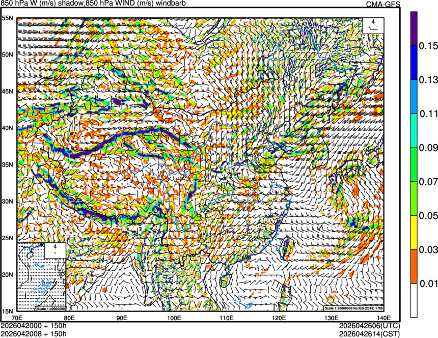 04/20 00时 +150小时