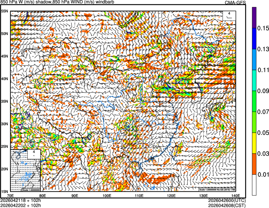 04/21 18时 +102小时
