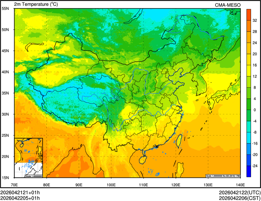 04/21 21时 +001小时