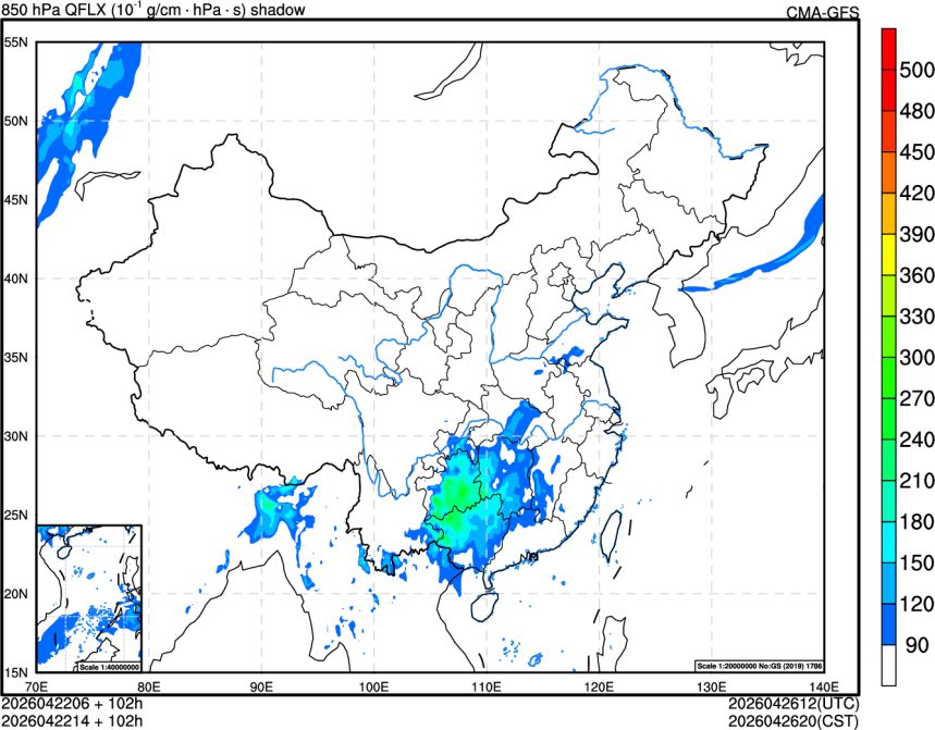 04/22 06时 +102小时