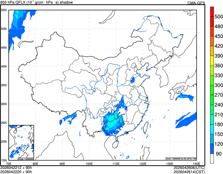 04/22 12时 +090小时