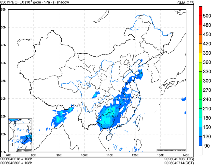 04/22 18时 +108小时