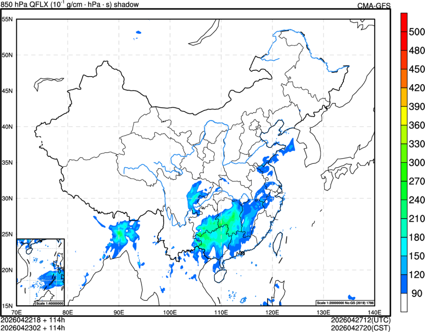 04/22 18时 +114小时