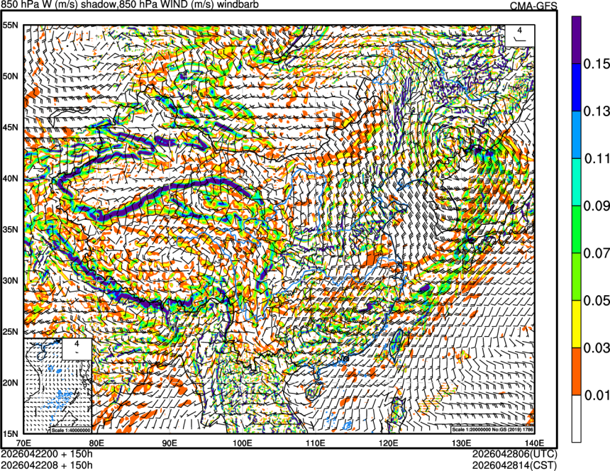 04/22 00时 +150小时