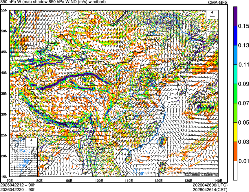 04/22 12时 +090小时