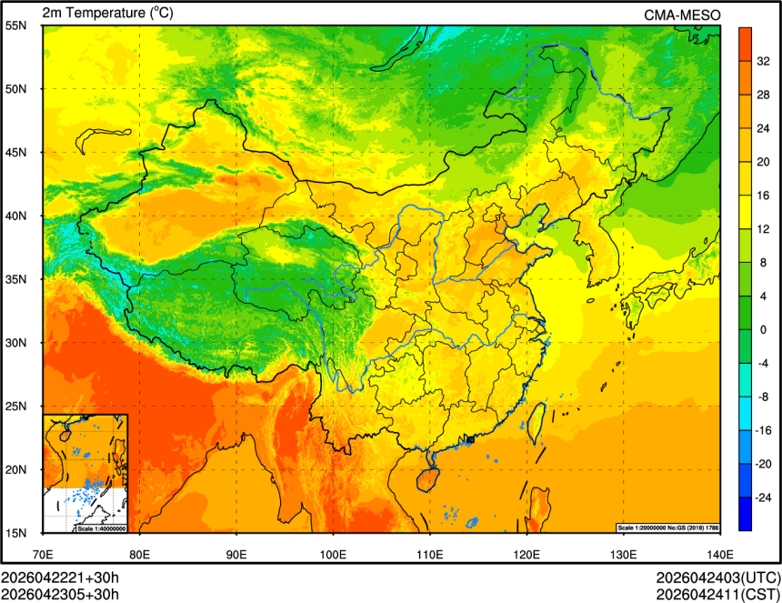 04/22 21时 +030小时