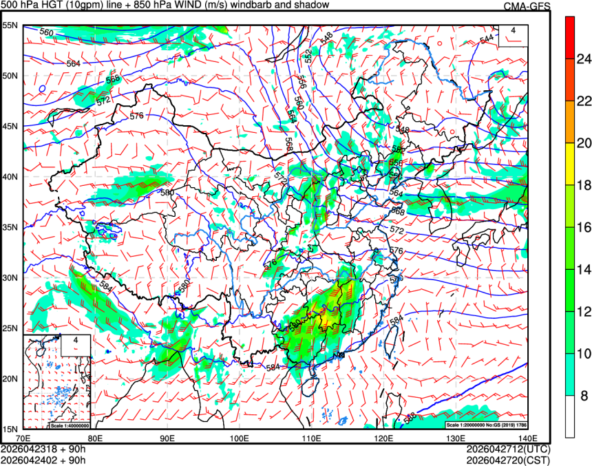 04/23 18时 +090小时