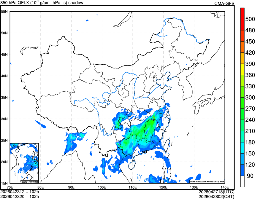 04/23 12时 +102小时