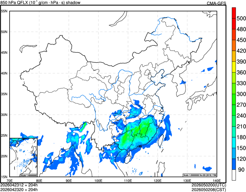 04/23 12时 +204小时