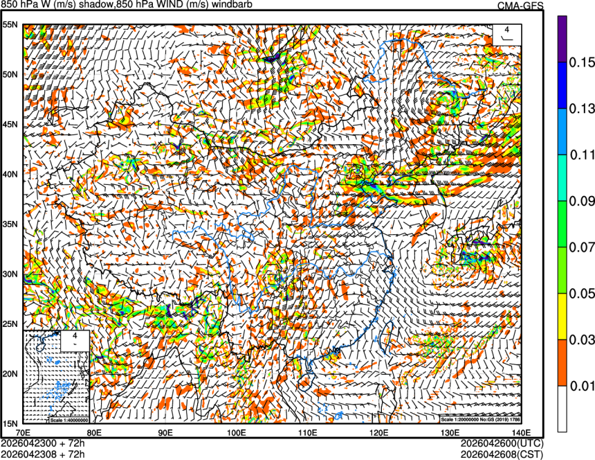04/23 00时 +072小时