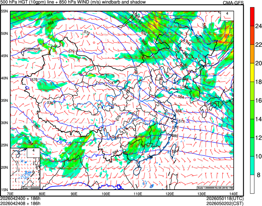 04/24 00时 +186小时