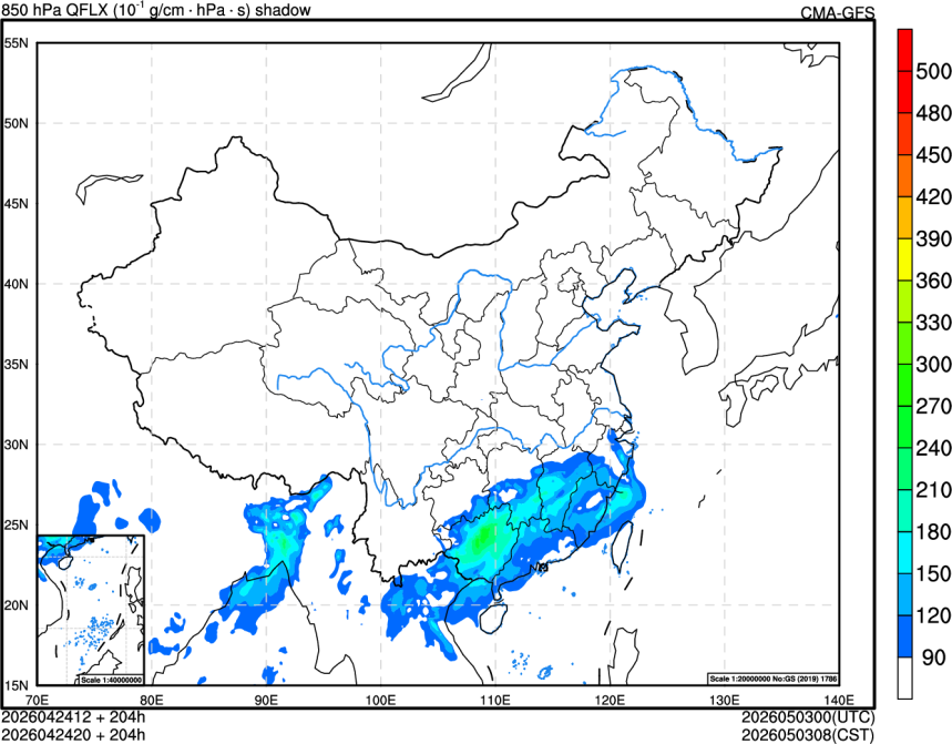 04/24 12时 +204小时