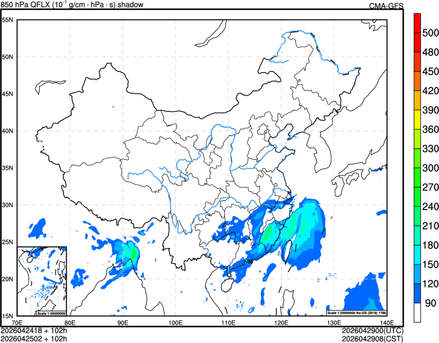 04/24 18时 +102小时