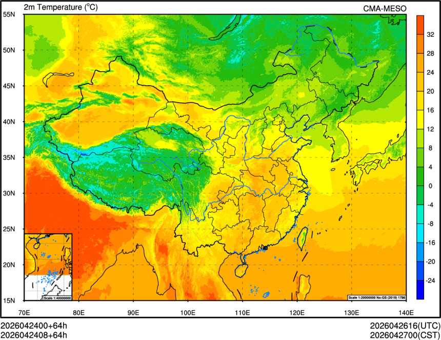 04/24 00时 +064小时