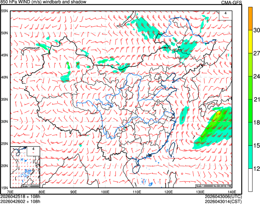 04/25 18时 +108小时