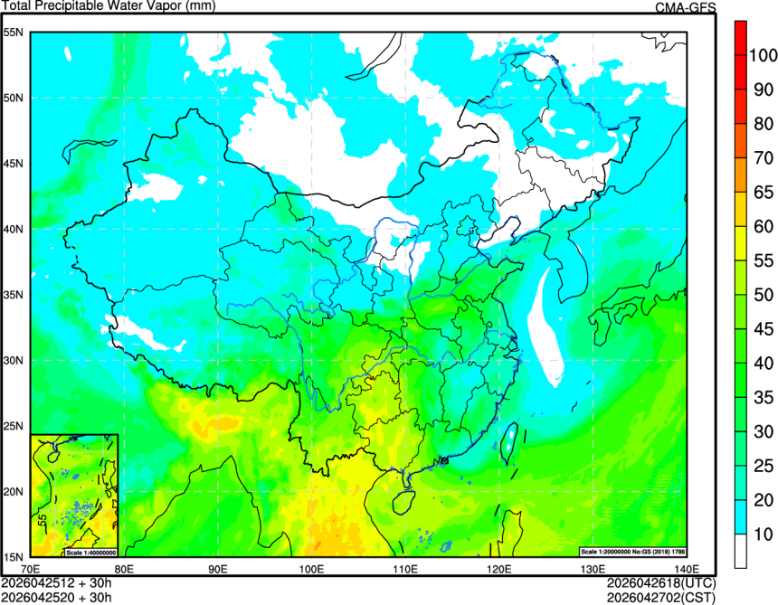 04/25 12时 +030小时