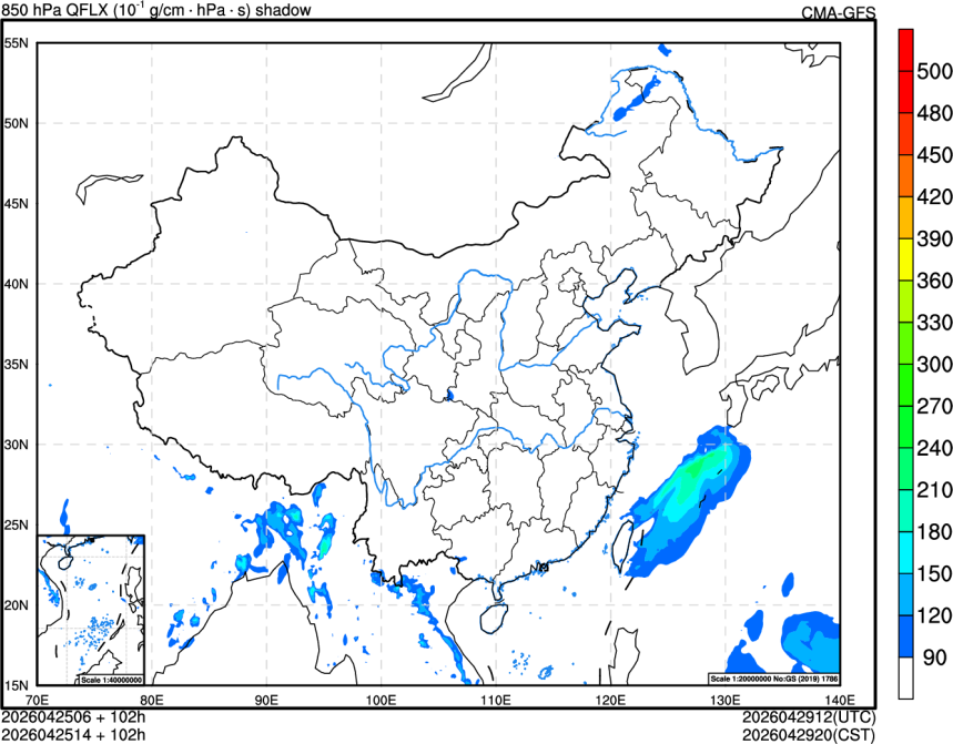 04/25 06时 +102小时
