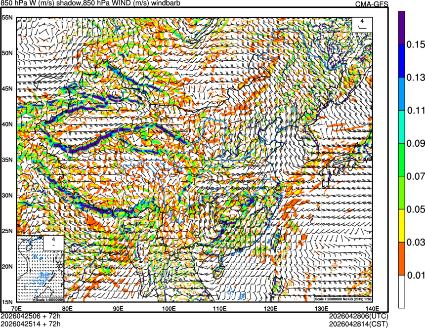 04/25 06时 +072小时
