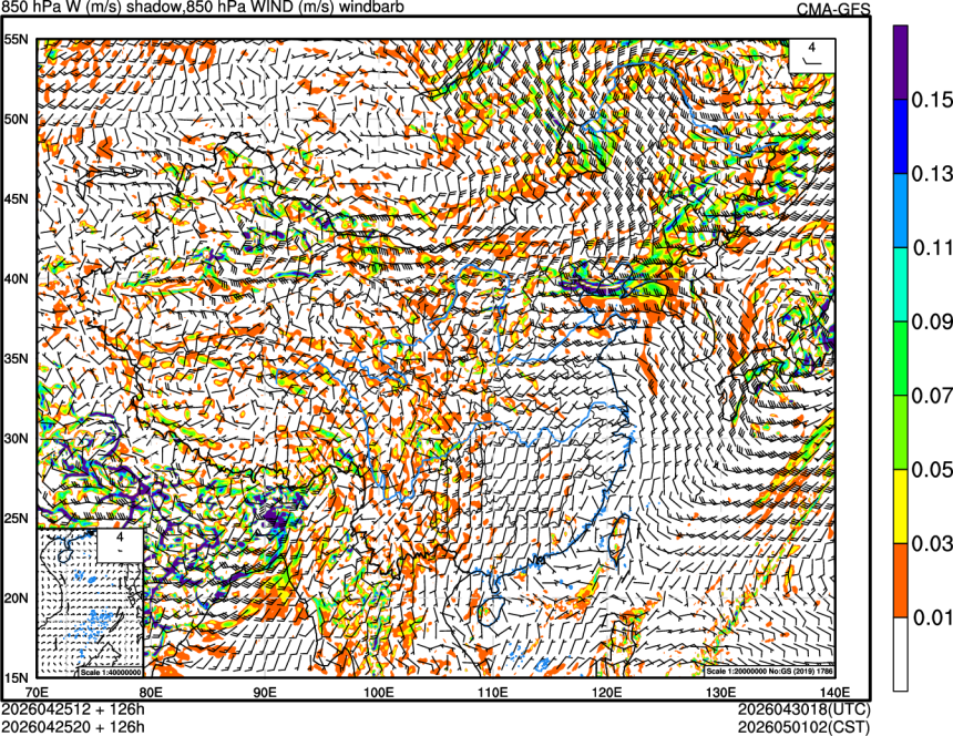 04/25 12时 +126小时