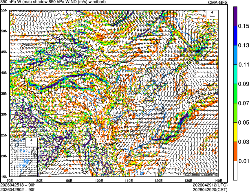 04/25 18时 +090小时
