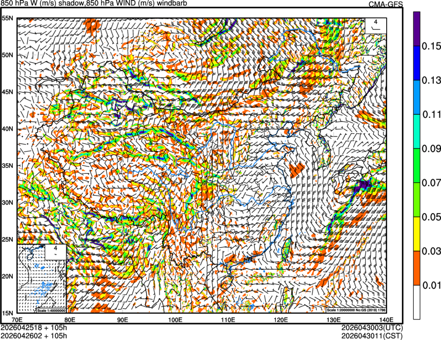 04/25 18时 +105小时