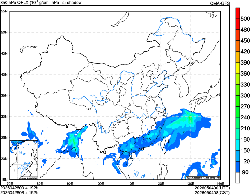 04/26 00时 +192小时