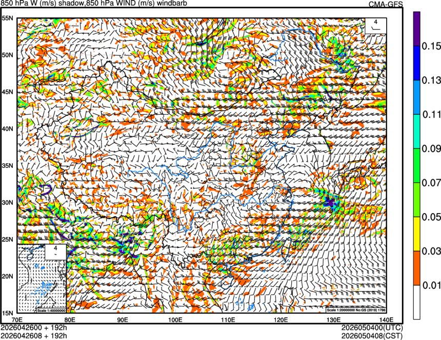 04/26 00时 +192小时