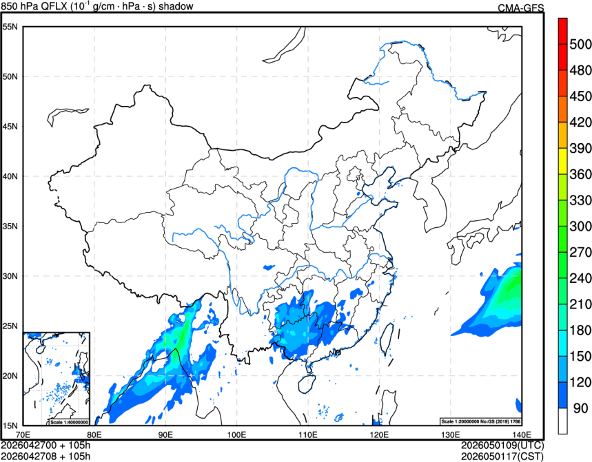04/27 00时 +105小时